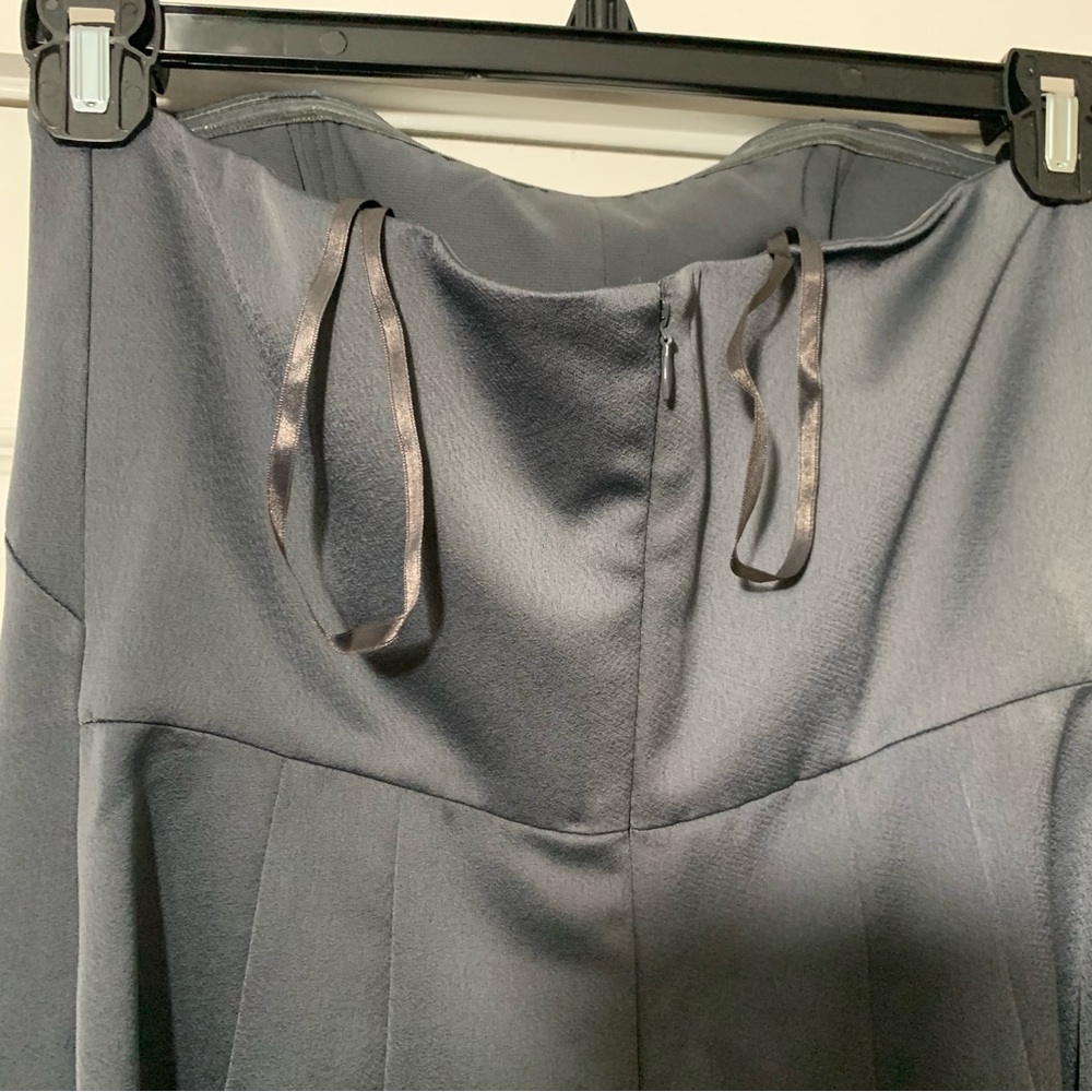 Club Monaco Strapless Satin jumpsuit New - Picture 13 of 16